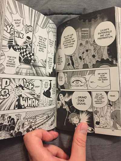 Páginas do mangá que foi um fenômeno no Japão chamado Demon Slayer