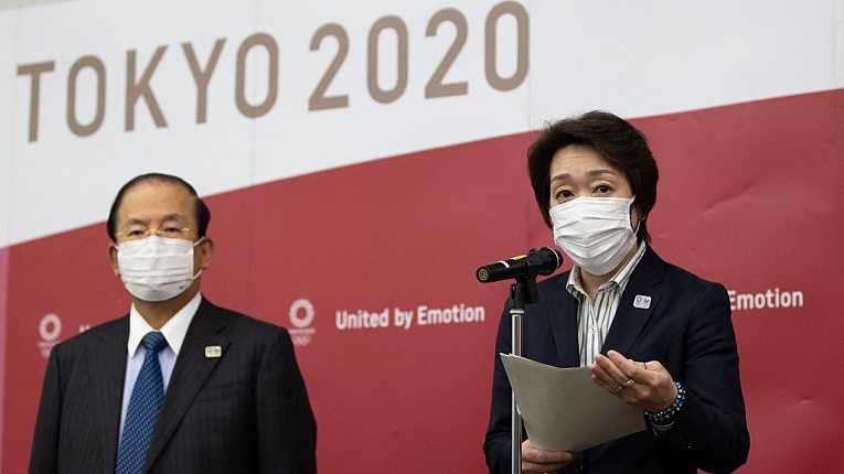 CEO Toshiro Muto e presidente do Comitê Organizador dos Jogos de Tokyo Seiko Hashimoto fizeram uma reunião online com membros do COI para debater diversos pontos ainda em aberto
