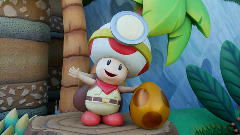 Toad com ovo dourado