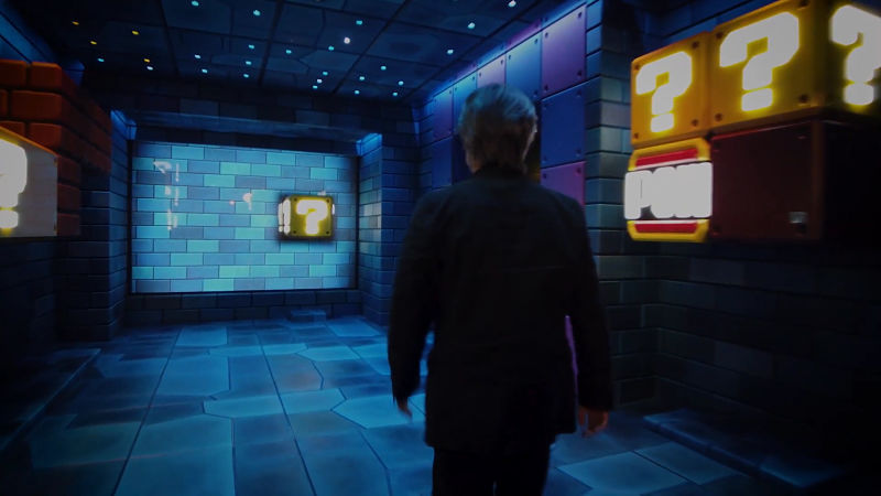 Nível subterrâneo do parque