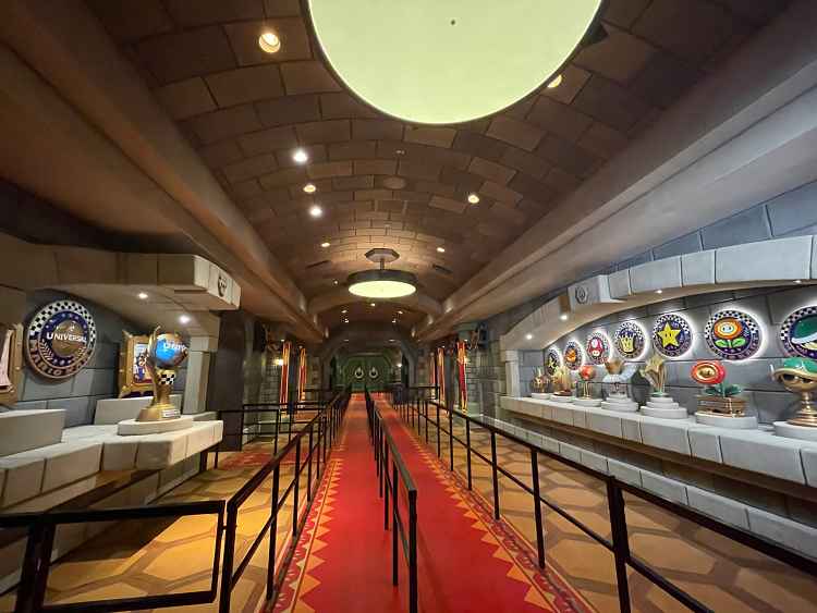 Entrada do interior do castelo do Bowser