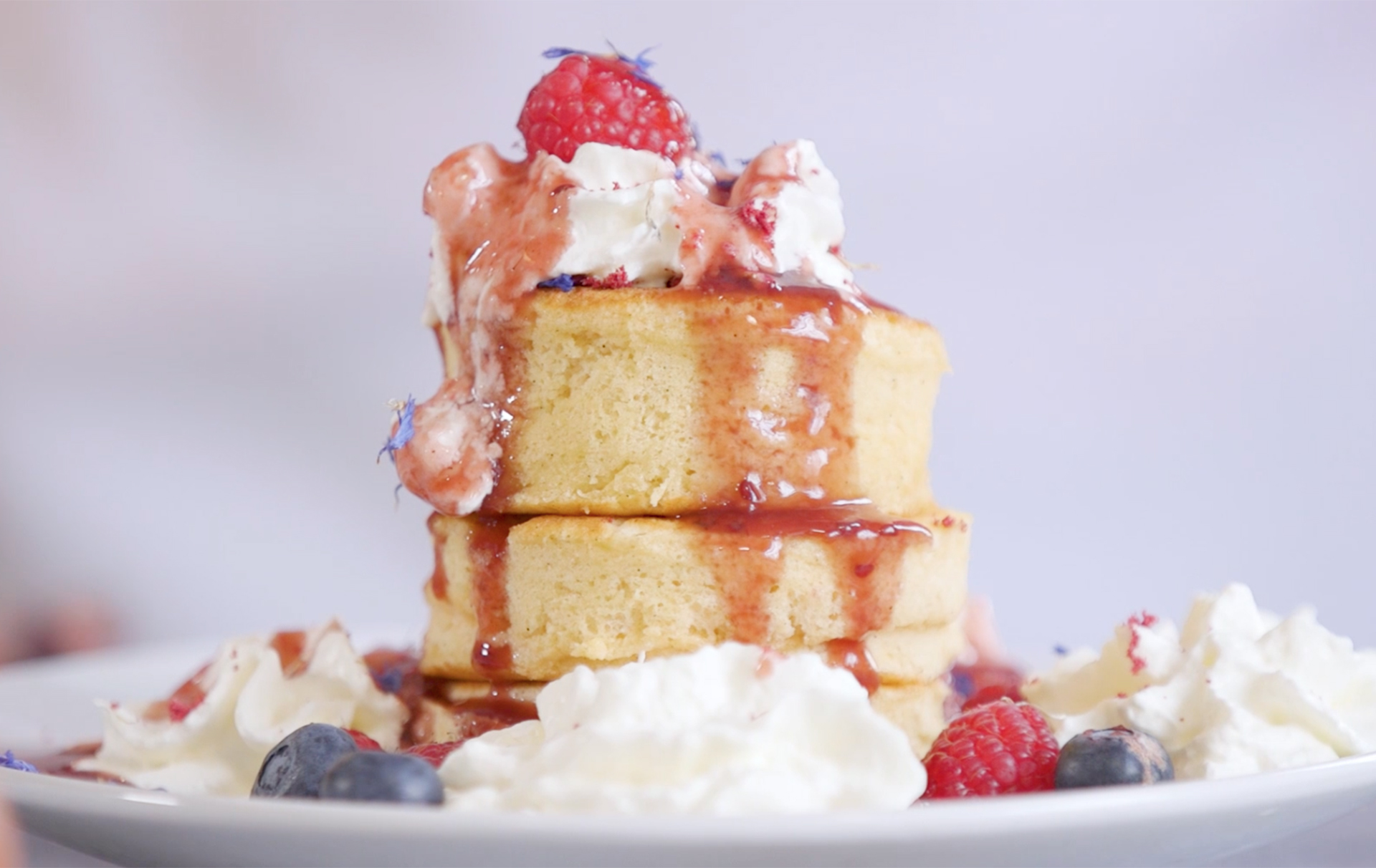 Panqueca japonesa suflê hotokeki