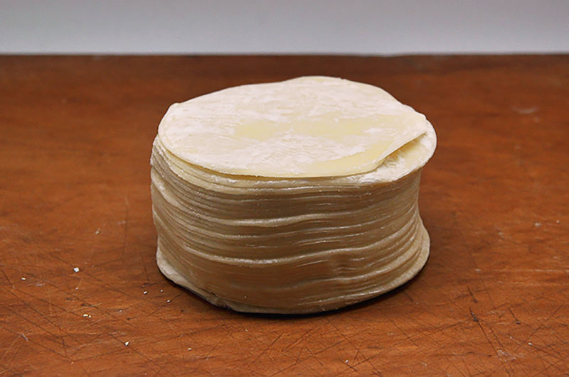 massa para enrolar gyoza