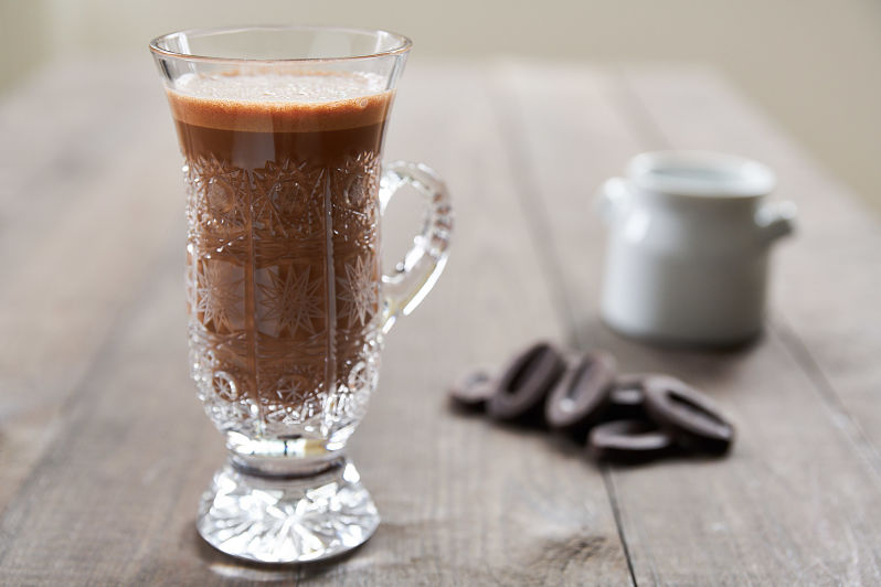 Shochu com chocolate