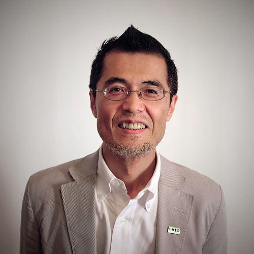 Intermediador do encontro, professor Keizo Yamawaki da Universidade Meiji