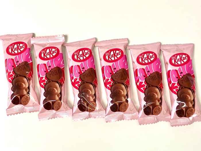 Embalagens do Kit Kat urso do dia dos namorados no Japão 22