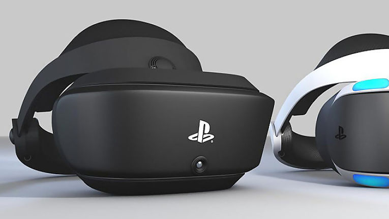 Óculos da PlayStation VR2 para a nova geração de consoles PS5. A Sony ainda não confirmou se o equipamento terá retrocompatibilidade com o PS4