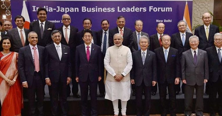 Em 2015, o então primeiro-ministro Shinzo Abe e seu homologo Narenda Modi assinaram o memorando Japan and India Vision 2025 Special Strategic and Global Partnership, Trabalhando juntos pela paz e prosperidade na região do Indo-Pacífico e do mundo