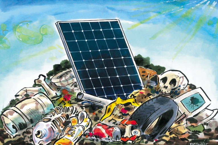 Se não houver resposta coordenada entre o governo e a iniciativa privada, as placas solares serão armazenadas em aterros sanitários e poderão contaminar o solo com materiais altamente tóxicos como o chumbo.