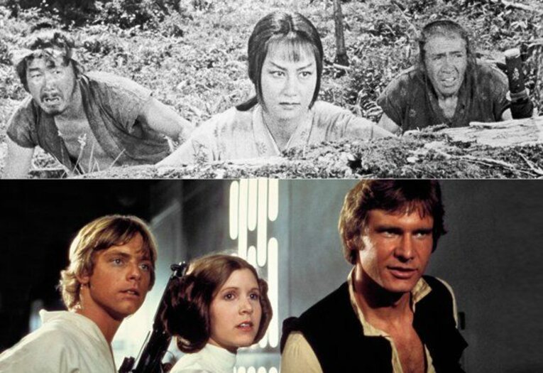A Último Fortaleza, um exemplo do trabalho de como o trabalho de Akira Kurosawa influenciou a saga Star Wars de George Luccas
