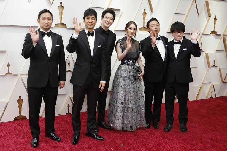 Equipe realizadora da espetacular obra do cinema japonês Drive My Car