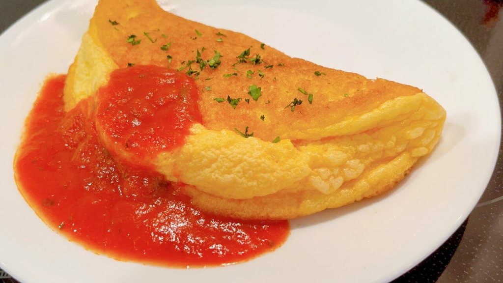 Receita de omelete nuvem suflê do anime Shokugeki no Soma