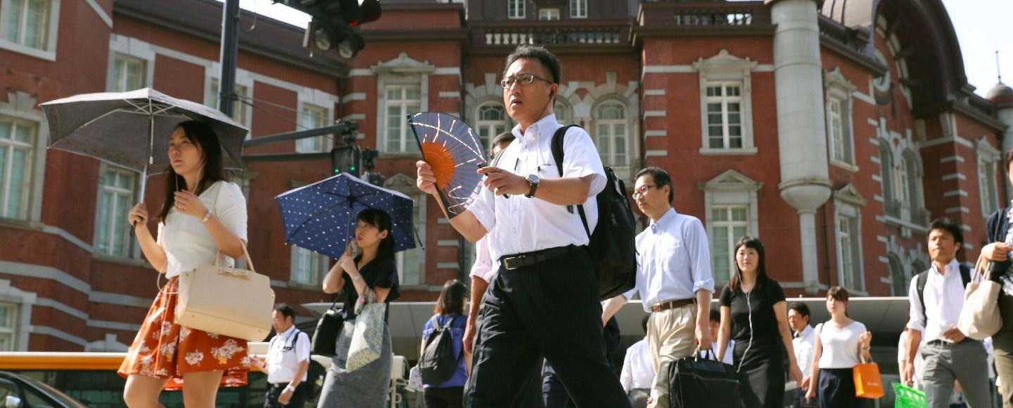 Verão 2022 será de temperaturas altas no Japão