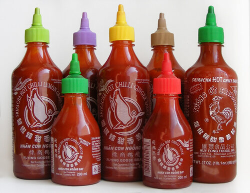 Pimenta tailandesa Sriracha