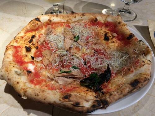 Pizza do restaurante La Tripetta