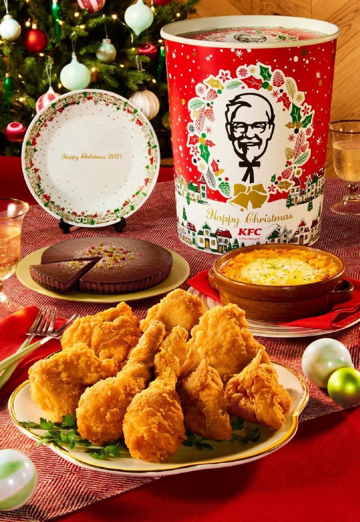 Combo de natal do KFC do Japão