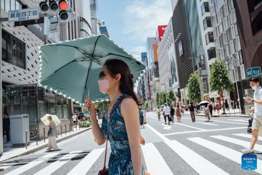 Calor no Japão bate recordes
