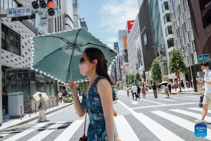 Calor no Japão bate recordes
