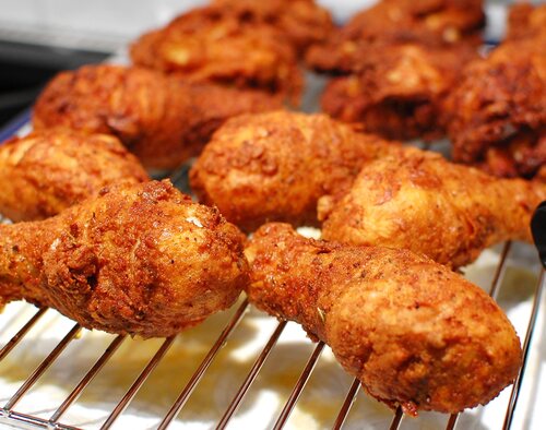 Receita de frango frito do KFC