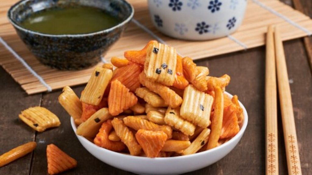 Receita de biscoito japonês okaki