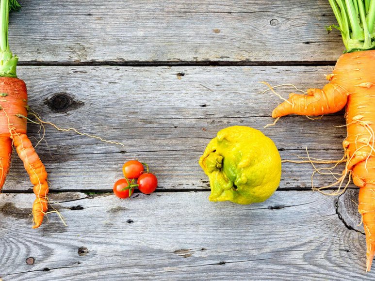 Alimentos que não são selecionados para serem vendidos são mais baratos e tem o mesmo sabor