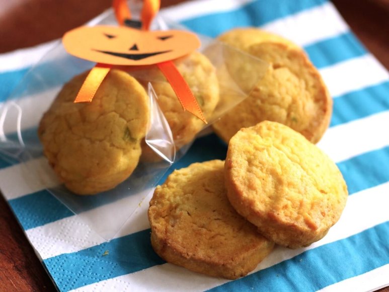 Receita de cookie de kabocha