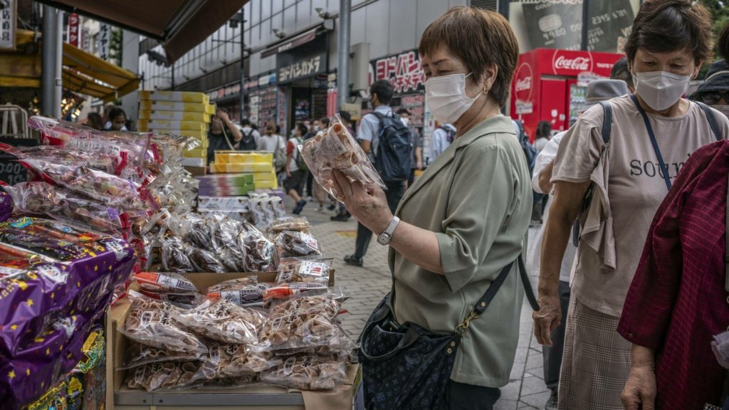 Inflação no Japão faz custo de vida ficar alto