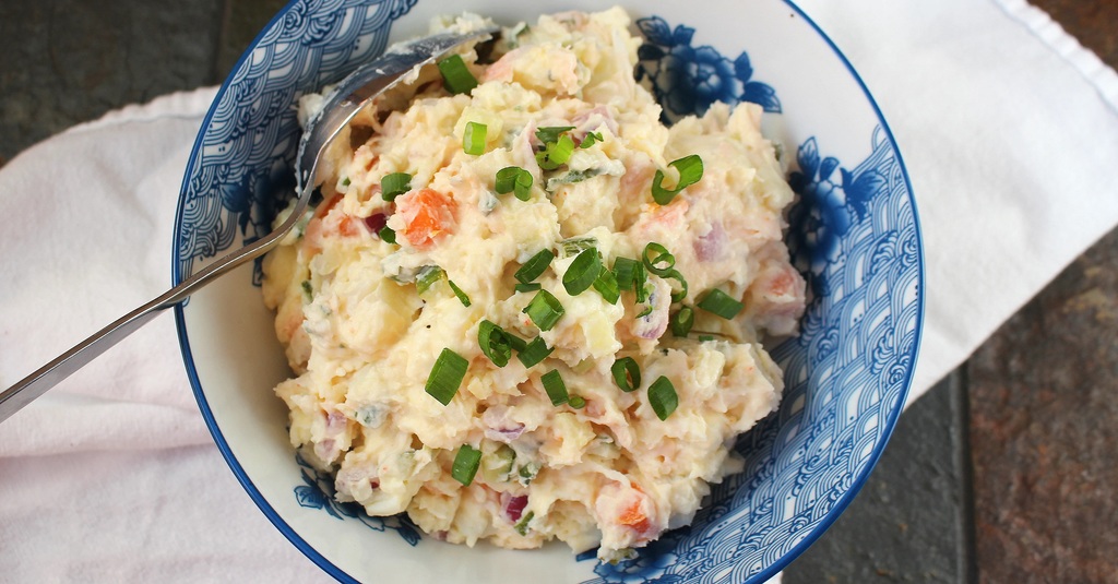 Salada de batata japonesa