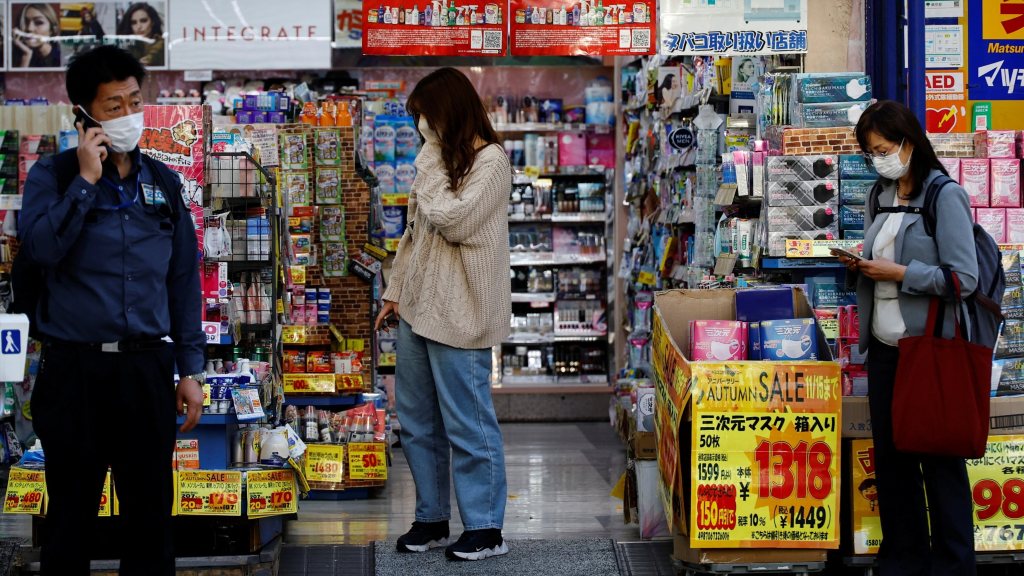 Preço da comida no Japão aumenta