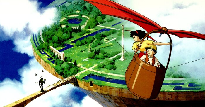 Primeiro filme do Studio Ghibli é Laputa: Castelo no Céu de 1986