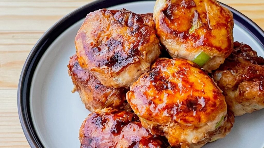 Receita de tsukune