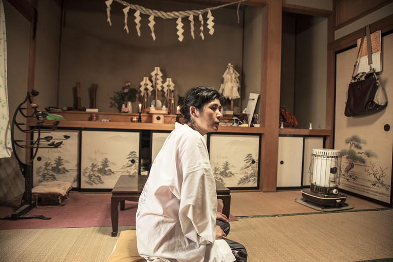 Matsuda Hiroko a médium mas com visão é conhecida como a Última Itako do Japão