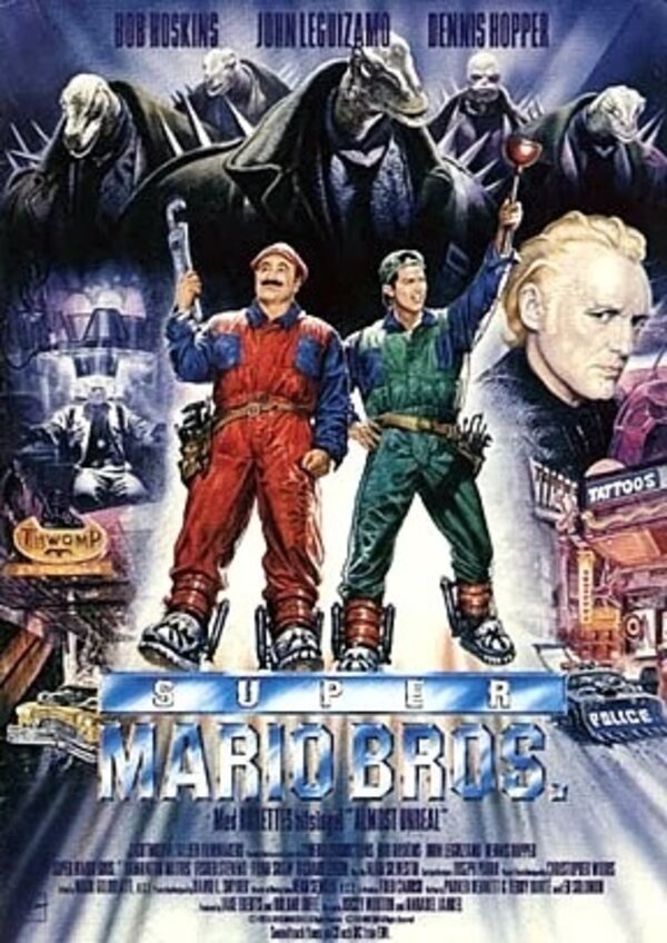 Pôster do filme de 1993 Super Mario Bros