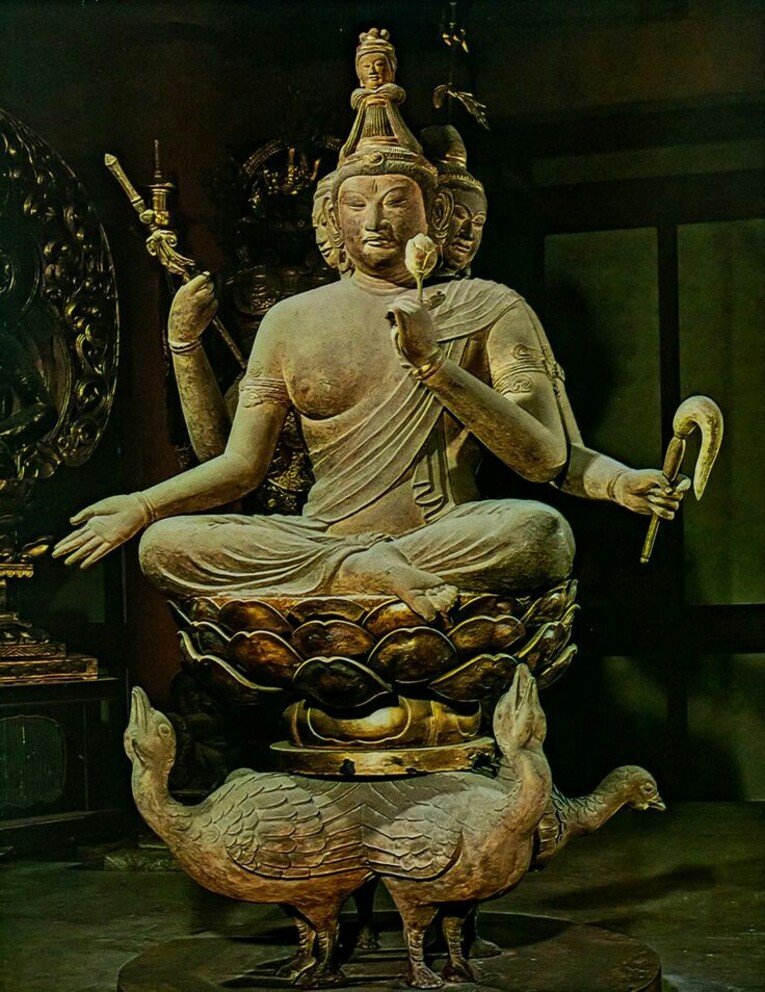 Bonten, cultuado na cosmologia hindi como Lorde Brahmā, o Criador
