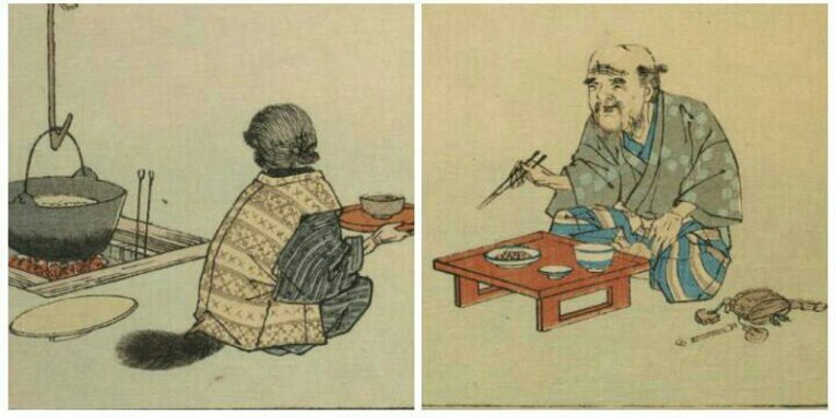 kachi-kachi-yama-tanuki-engana-fazendeiro