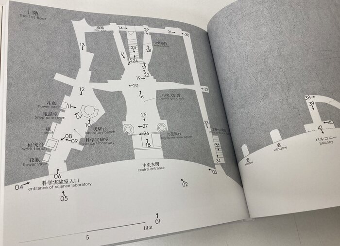 Mapa do interior do hotel gank