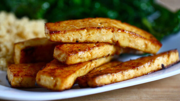 Tofu assado