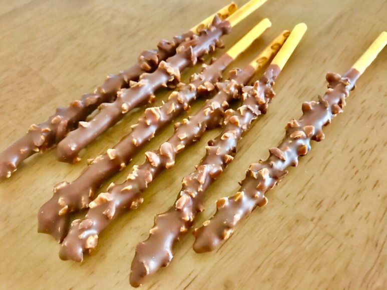 Receita de pocky caseiro