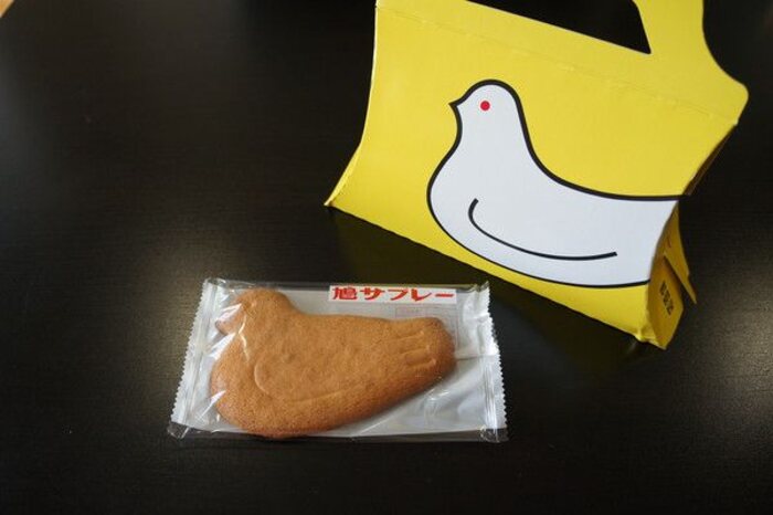 Cookie amanteigado típico de Kamakura Hato Saburo