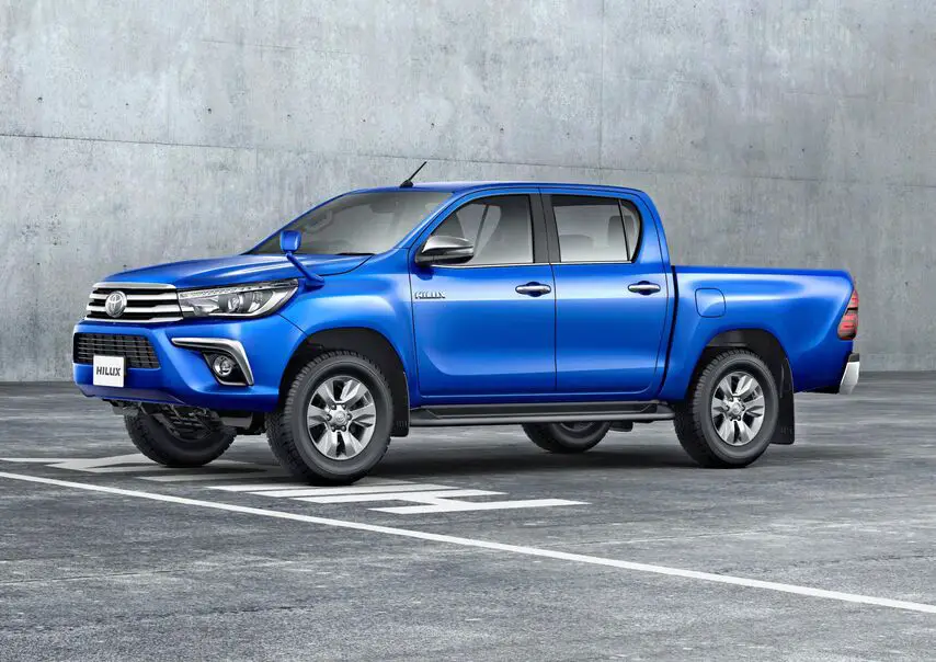 Modelo Toyota Hilux relançado no Japão após 13 anos