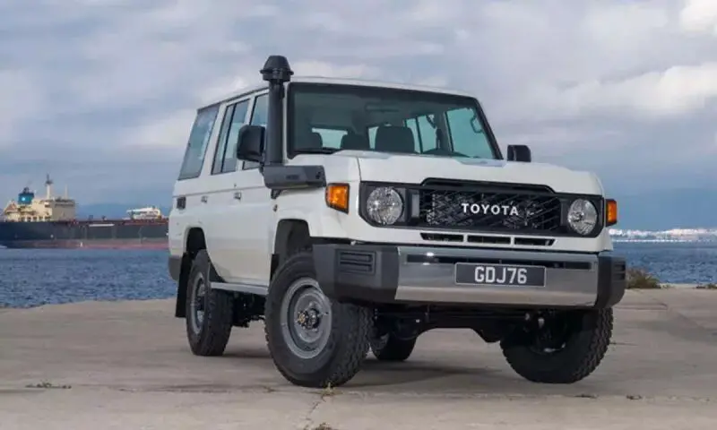 Land Cruiser da ONU repaginado