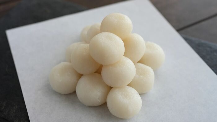 Como arrumar bolinhos do tsukimi dan