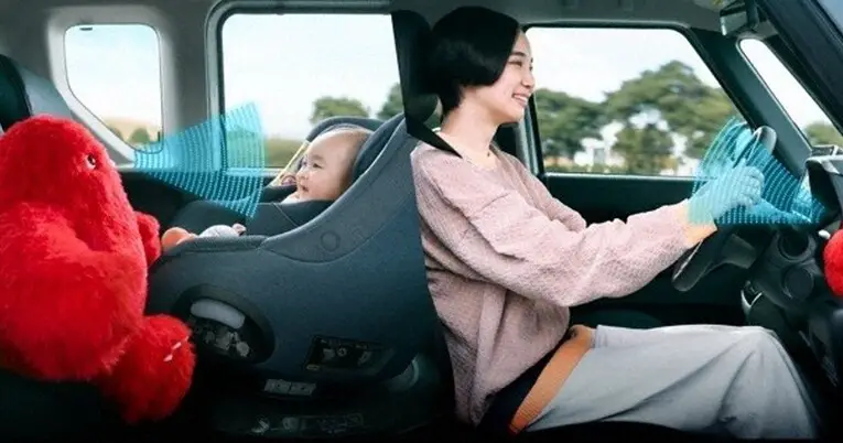 Protótipo de robô babá, Iruyo, desenvolvido pela Nissan Motor Co em parceria com a Akachan Honpo Co