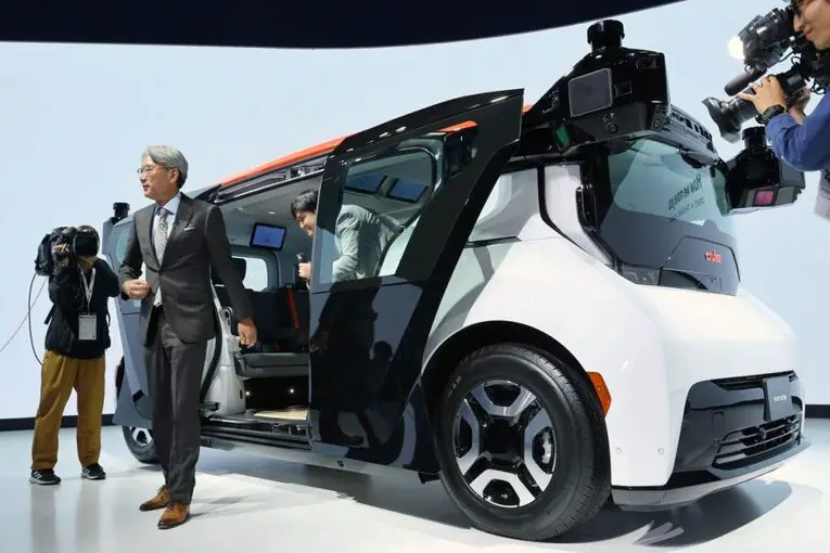 Veículo autonomo da joint venture entre Honda Motor Co, General Motors Co e Cruise LLC