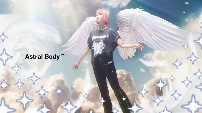 Astral Body é marca de roupas da modelo virtual IMMA