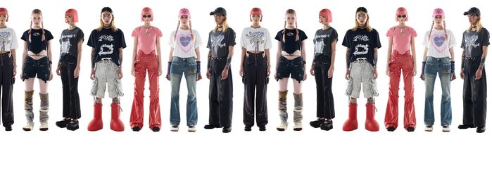 Linha de roupas da influencer virtual japonesa Imma chamada Astral Body