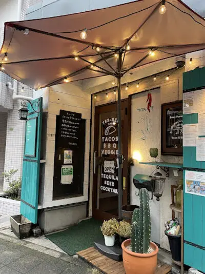 Entrada do restaurante Taco Yote da rua Chazawa-dori