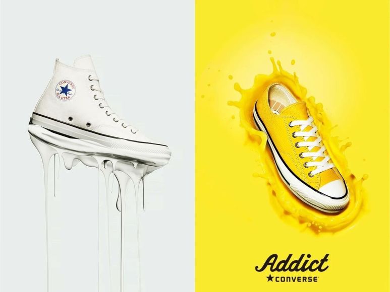 Lançamentos exclusivos e limitados Converse Addict Japão primavera 2024