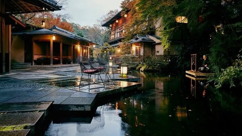 Ryokan Hoshinoya em casa do século 17 em Kyoto