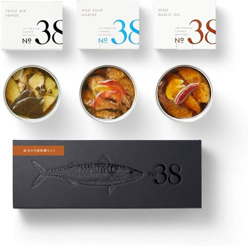 Número 38 é marca de peixe enlatado japonês de luxo